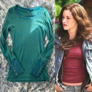 Free People Bella Swan New Moon Thermal Stud Cuff ASO RARE HTF Green Medium